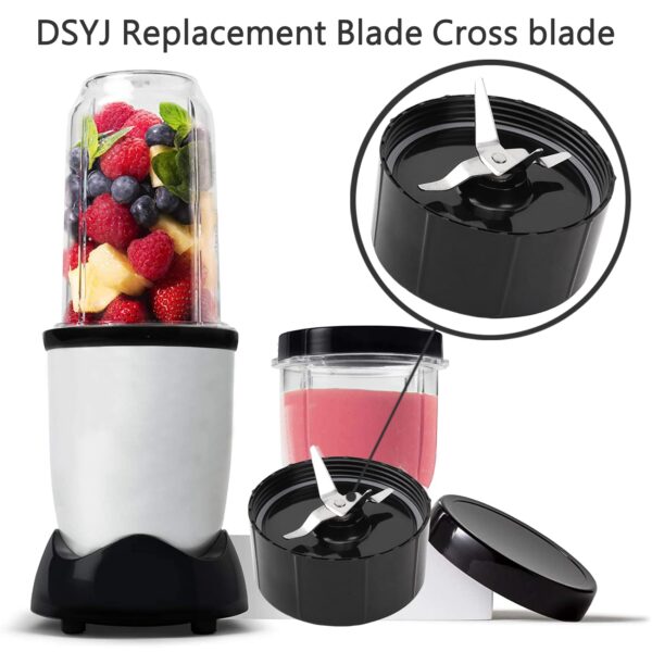 DSYJ 000026 1 Cross Replacement for The Blender Juicer Mixer Black 1Pcs - Image 3