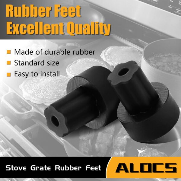 W10919249 Stove Grate Rubber Feet for Samsung Range Grate Feet (14 Pack) - Image 5