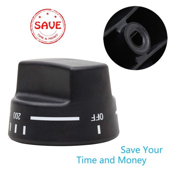Genuine Viking PB010101 THERMOSTAT BAKE KNOB N/SBK Viking VKNPB010101 - Image 6