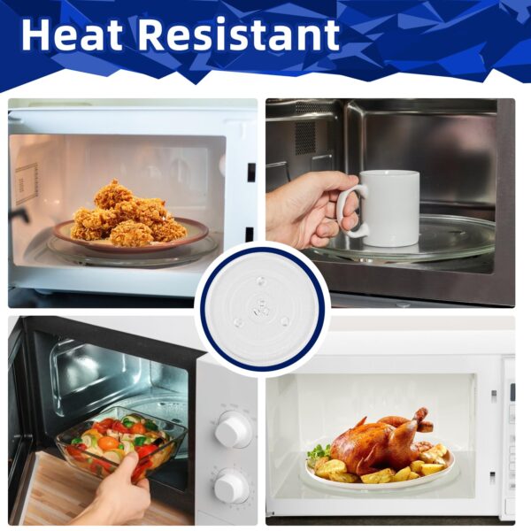 12” Whirlpool Microwave Glass Plate W11367904 Compatible with 12” KitchenAid microwave plate W11291538 Microwave Parts for Over the Range Microwave WML55011HS07 WMH31017HZ08 UMV1160CB3 - Image 5