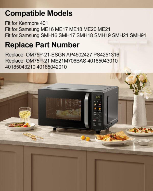 OM75P-21-ESGN Microwave Magnetron Fit for Samsung Microwave ME SMH Series - Image 5