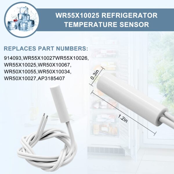 AMI PARTS WR51X10055 Refrigerator Defrost Heater Kit - Image 7