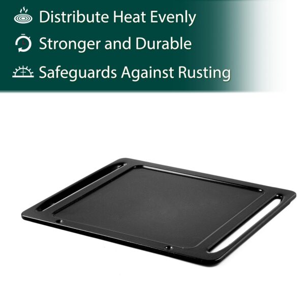 DG61-00570A Oven Bottom Liner Replacement Parts for Samsung Gas Range Liners Bottom Plate Floor Samsung NX58R5601SS/AA NX58M6630SS/AA Convection Oven Cavity-Floor Coating Bottom Pan Tray 1 Pcs - Image 5
