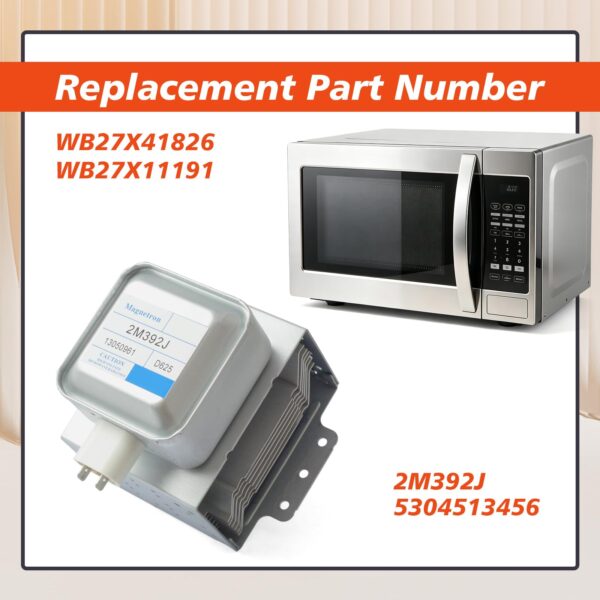 Mhrxusd WB27X41826 Microwave Magnetron Compatible with GE Microwave Ovens - Image 3
