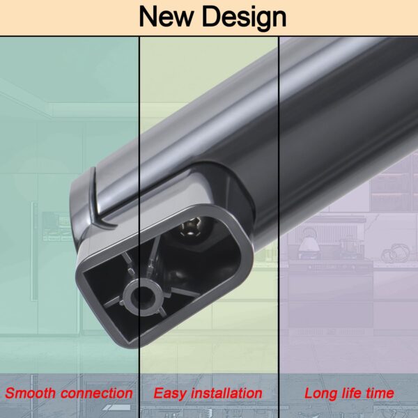 Upgrade Black WB15X10275 Microwave Oven Door Handle, Only Compatible with General Electric GE Microwave Oven Handle, Replacement Part for WB06X10939 PS8754172, Contains 2 Screws - Image 5