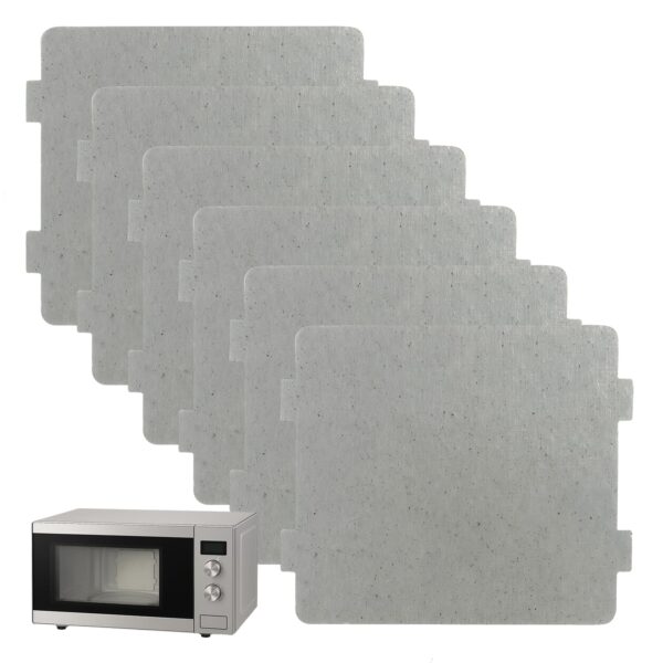 6 PCS Waveguide Cover, Microwave Wave Guide Cover Replacement, Universal Mica Sheets for Microwaves Oven & Toasters, Easily Cut to Fit - Image 3