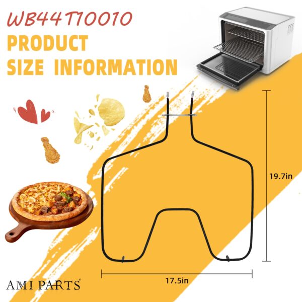 Upgrade WB44T10010 Range Oven Stove Bake Heating Element Fit for G-E - Image 5