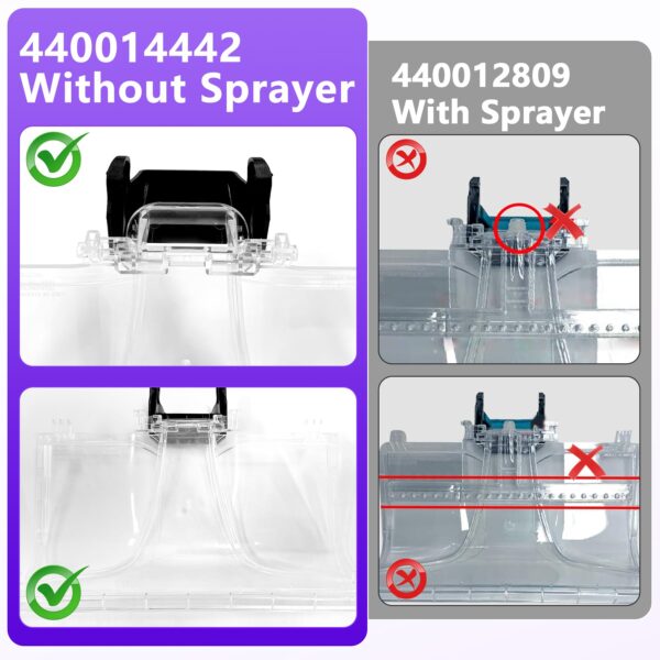 440014442Front Floor Nozzle Assembly Replacement for Hoover SmartWash Part - Image 5