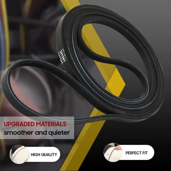 Seentech 341241 Dryer Drum Belt Compatible with Whirlpool Kenmore Roper - Image 3