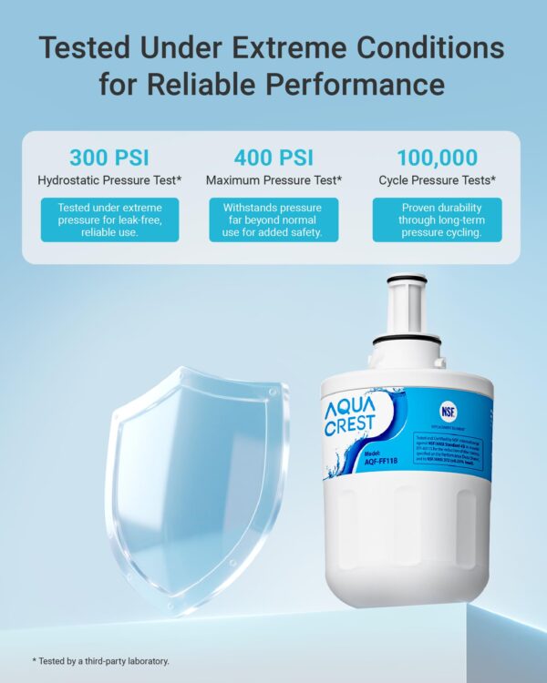 AQUA CREST Water Filter Replacement for Samsung® DA29-00003G, 3 Pack - Image 6