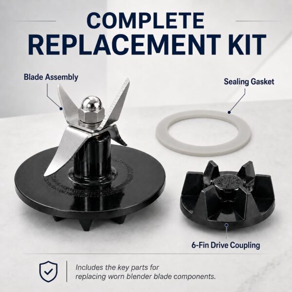 SPB-456-2B Blender Blade Assembly Compatible with Cuisinartt Blender Parts - Image 4