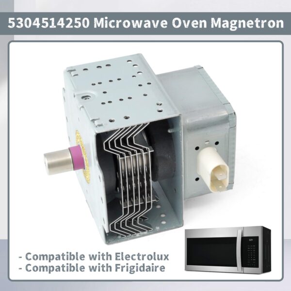 Erchon 5304514250 Magnetron Replacement for Electrolux for Frigidaire Microwave Oven, Replace 5304488355 2M303H 2M339H 2M539H 2M519H Microwave Oven Repair Part - Image 3