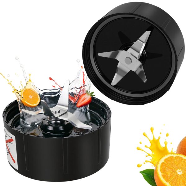 QUIENKITCH Blender Blades, 2 Pack Replacement Parts for Magic Bullet 250W - Image 2