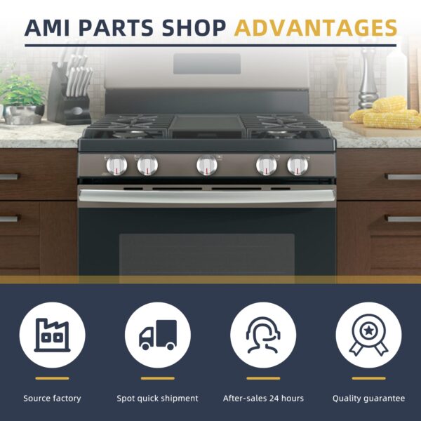 AMI Parts DG94-03500A/Z Stove Knob Replacement for Samsung DG94-04167 - Image 5