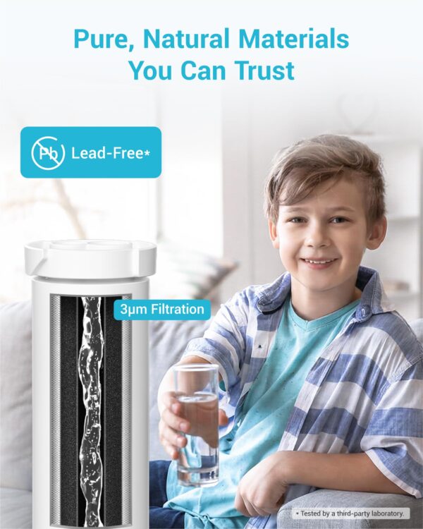 AQUA CREST XWFE® Water Filter, Replacement for GE® XWFE®, Built-in Chip - Image 6