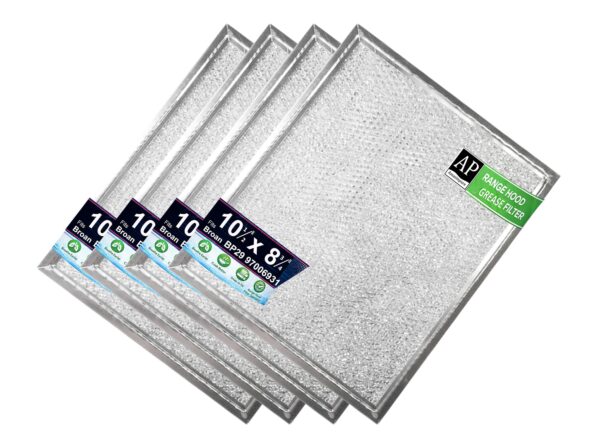 Amazinpure 4X Range Hood Vent Filter 10.5" x 8.75" for Broan 97006931 BP29