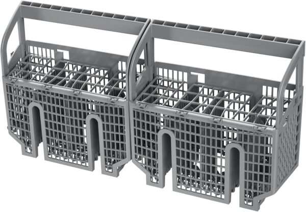 Bosch 00675794 Genuine OEM Dishwasher Silverware Basket, Gray, Replacement Cutlery Basket