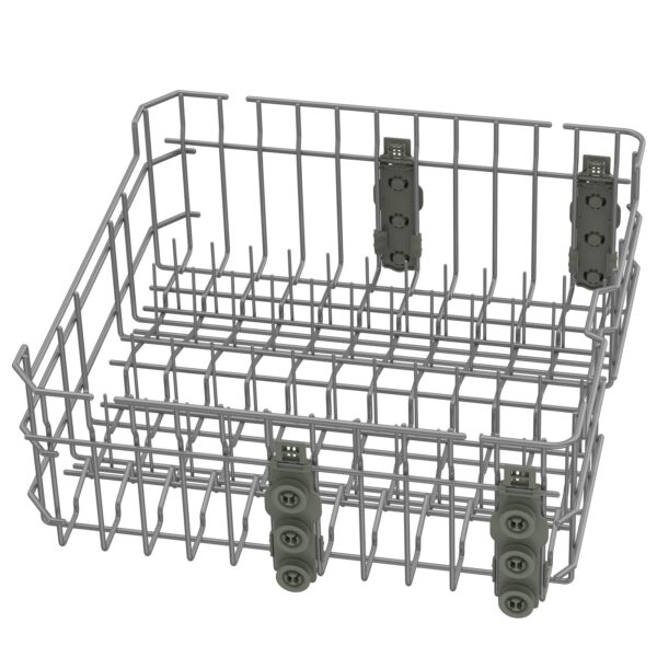 Upgraded WD28X35779 Dishwasher Upper Rack Compatible with GE Dishwasher Rack Replacement WD28X30219 GDF510PSR3SS GDF510PSM0SS GDF535PSR0SS GDT550HSD4SS GE Dishwasher Parts Top Rack Tray With Wheels