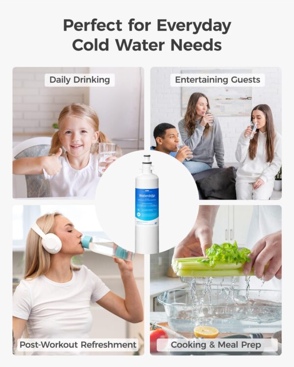 Waterdrop WD-F19C Water Filter Replacement for GE® RPWFE®, 3 Pack - Image 6