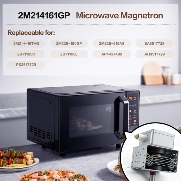 2B71165R 2M214-161GP Magnetron Compatible with LG Microwave Oven - Image 3