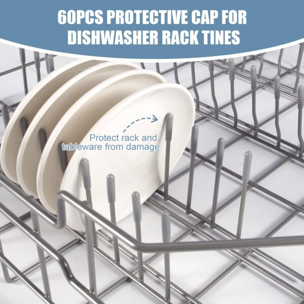 W10728159 Lower Rack Compatible with Maytag/Kenmore/KitchenAid Dishwashers - Image 7