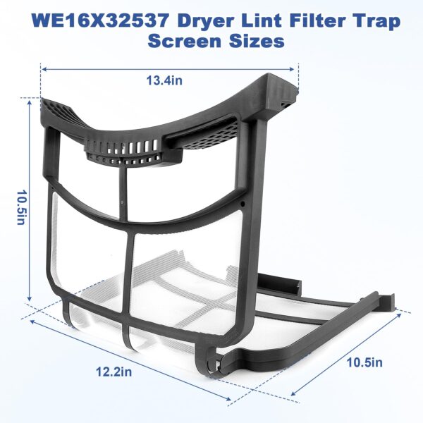Earthtec Dryer Lint Screen Filter Replacement CompatibleWith GE WE16X32537 - Image 6