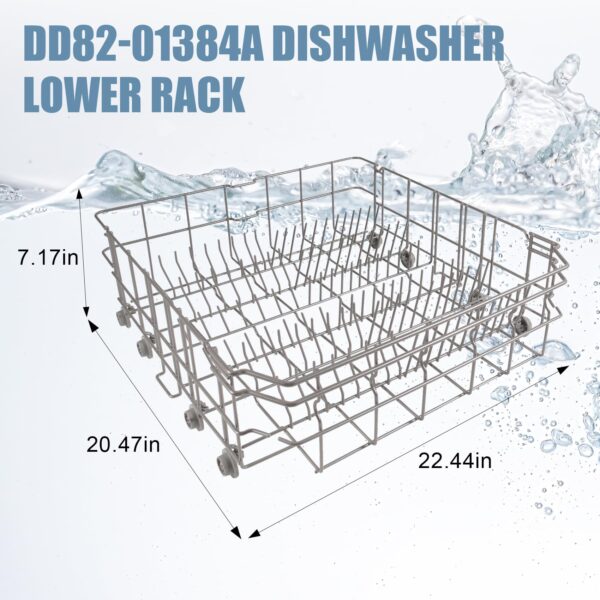 DW80R2031US/DW80M2020US Lower Rack Compatible with Samsung Dishwashers - Image 6