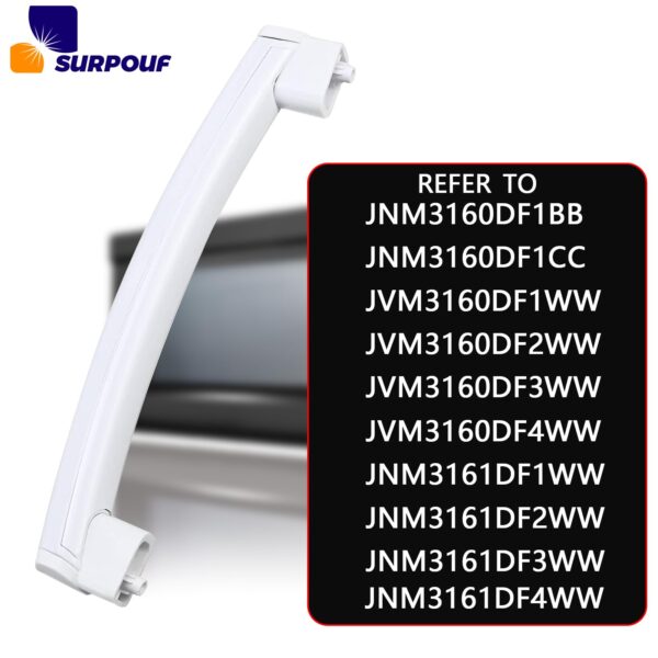 SURPOUF WB15X10276 WB06X10943 Microwave Door Handle with Support Fits for GE Kenmore Microwave Oven Ranges Replacement Part - Image 7