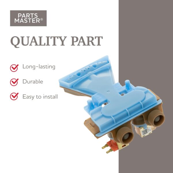 Parts Master Replacement for GE/Hotpoint Washer Water Valve - WH13X26534, PS12726768, AP6891106 - For Hotpoint/GE Washing Machine - Image 5