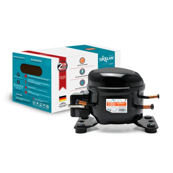 Sikelan Refrigerator Compressor 1/4 HP R600a – Quiet, Energy Efficient