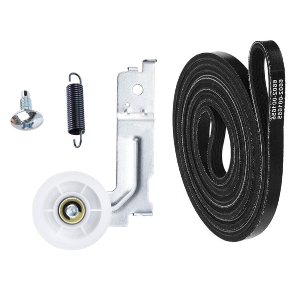Upgraded Pulley Belt Parts for Samsung Dryer, 6602 001655 Dryer Belt and DC93-00634A Idler Pulley [Enhanced ],DC61-01215B Tension Spring,Replacement dv45h7000ew,dv48h7400ew,dv42h5000ew,dv48j7700ew - Image 8