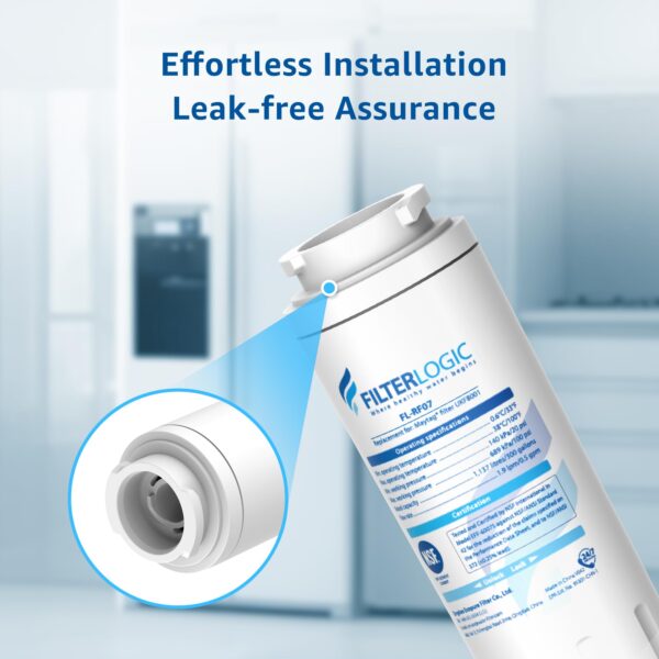 Filterlogic UKF8001 Replacement for EveryDrop Filter 4 Water Filter, 3 Pack - Image 5