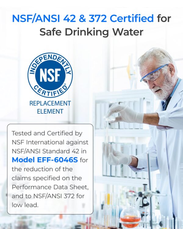 Waterdrop ADQ747935 Refrigerator Water Filter and Air Filter, 3 Combo - Image 6