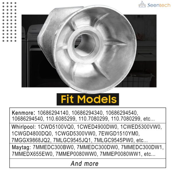 Seentech 8066184 Dryer Motor Pulley 29 - Image 5