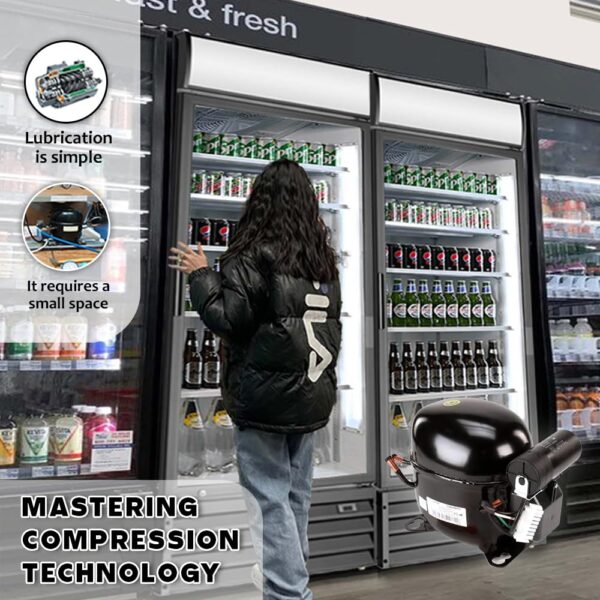 NEK6212Z Embraco Refrigerator Compressor 115V - R314a Refrigerant - Image 3