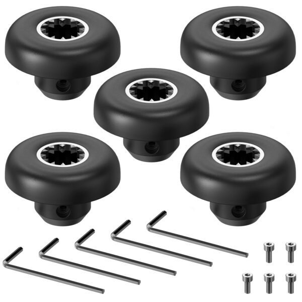 Blender Drive Socket Compatible with Vitamix, 5 Pack Drive Socket Replacement 891 802 15546 15547 Compatible with Vitamix Professional Series, Allen Wrench Included - Image 2