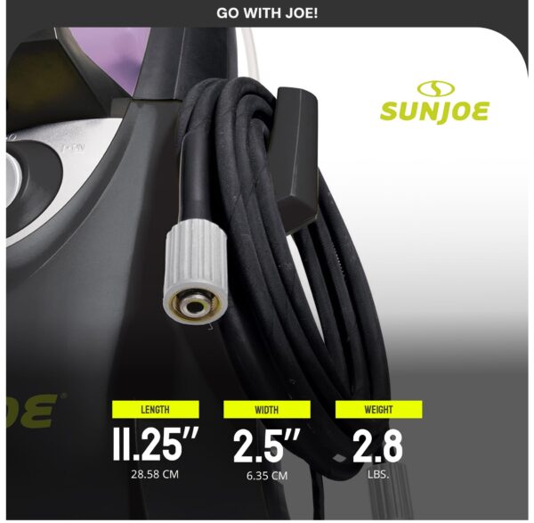 Sun Joe SPX3000-33 Replacement Pressure Washer Hose for SPX3000 Series, SPX3200, SPX3500, SPX4000 Series, SPX4004-MAX, SPX4500, and SPX4600 Series, Manufacturer Original - Image 3