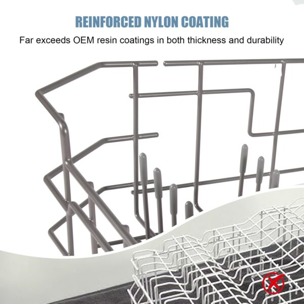 W10728159 Lower Rack Compatible with Maytag/Kenmore/KitchenAid Dishwashers - Image 5