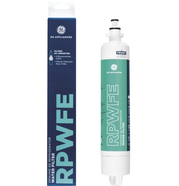 GE RPWFE™ Refrigerator Water Filter, Genuine Filter, Guaranteed Fit, 1-pack - Image 2