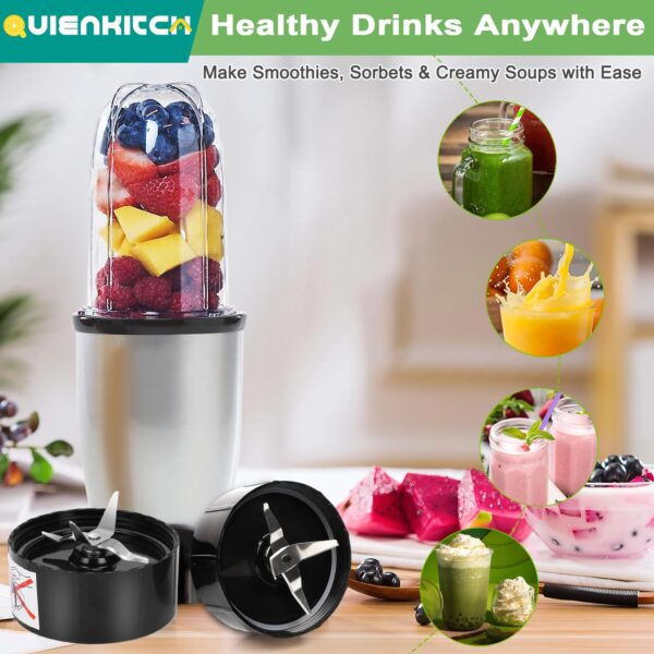 QUIENKITCH Blender Blades, 2 Pack Replacement Parts for Magic Bullet 250W - Image 5