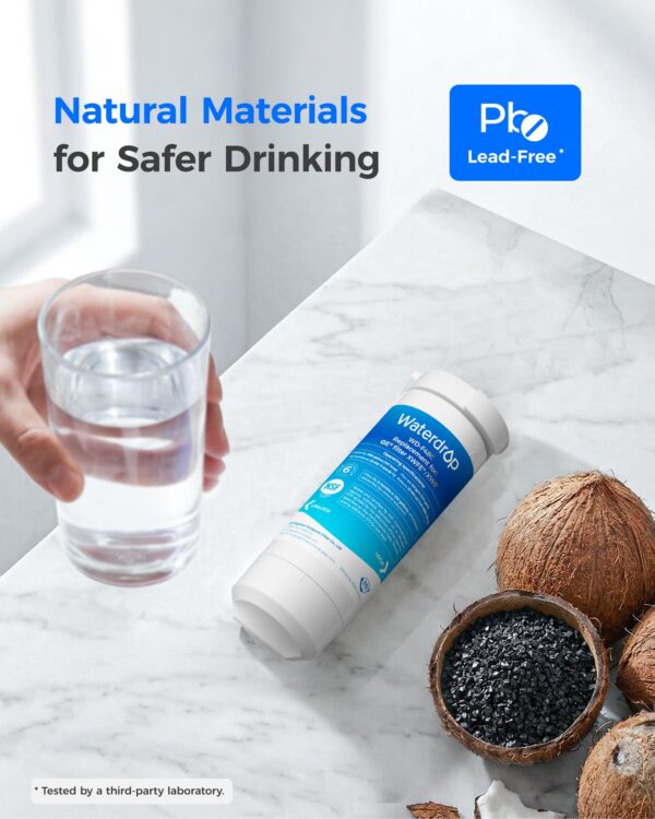Waterdrop XWFE® Water Filter, Replacement for GE® XWFE®, Built-in Chip - Image 5