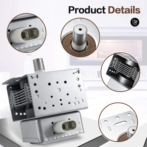 WB27X11126 M24FC-610A Magnetron Compatible with Galanz and GE Replacement for M24FB-610A 2M248J 2M253J WB27X11126c - Image 3
