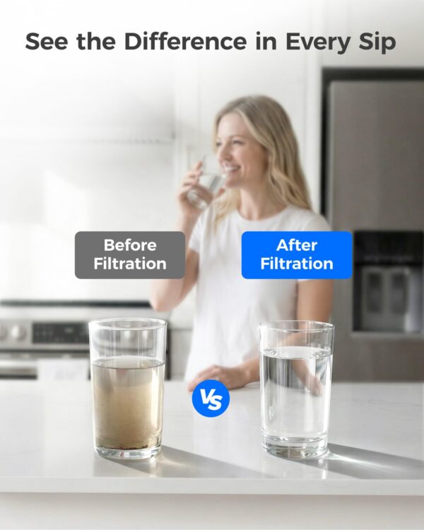 Waterdrop WD-F45 Water Filter, Replacement for Samsung® DA97-17376B, 3 Pack - Image 4