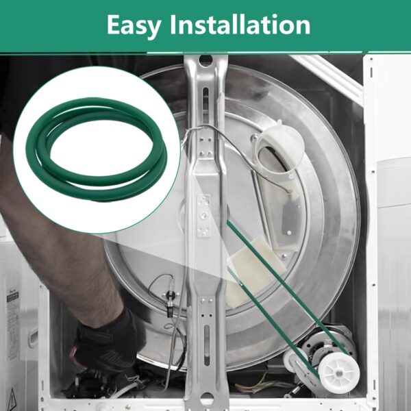 Dryer Blower Fan Belt Mini Compact Dryer(1.50 Cu.ft)- Replacement for Panda PAN725SF - Image 2