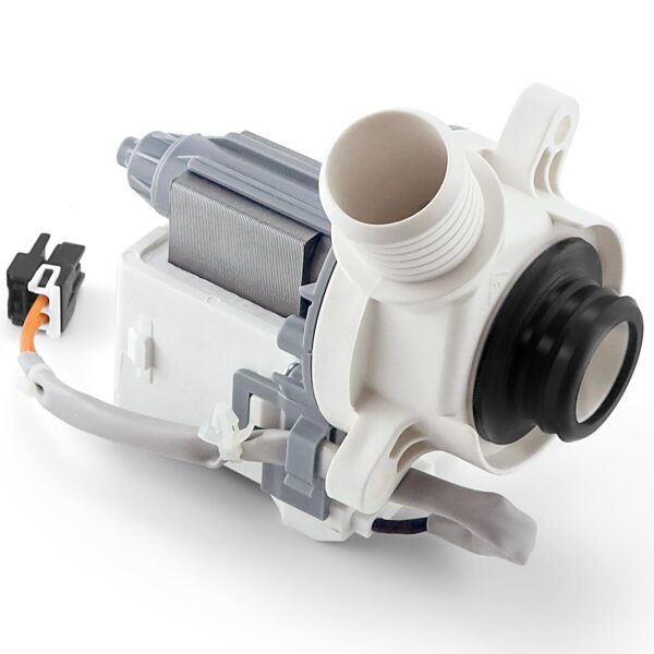 WH23X28418 290d1201g003 290d1201g001 Washer Drain Pump & Motor Assembly Replacement Compatible with G-E Hot-point Washers, Replace WH23X24178 WH23X27574 B40-3A01 B30-3A02 By Fetechmate - Image 2