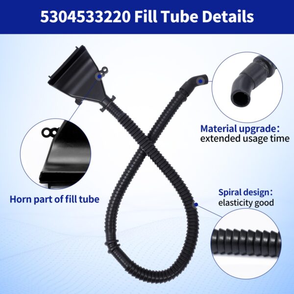 5304533220 Washer Fill Hose Compatible with Frigidaire - Image 3