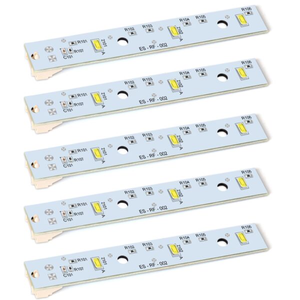 Upgrad WR55X26671 Refrigerators LED Light Board for GE Refrigerator(5 Pcs)