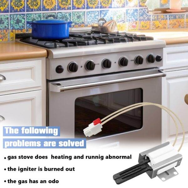 [New Upgrade] MEE61841403 MEE61841401 Gas Range Oven Igniter, Fit for L-G Oven Igniter Replacement(LRG, LSS, LDG, LSG, LTG), Replaces MEE61841401 MEE63084901 Range Oven Burner Ignitor, By BOGDA - Image 3