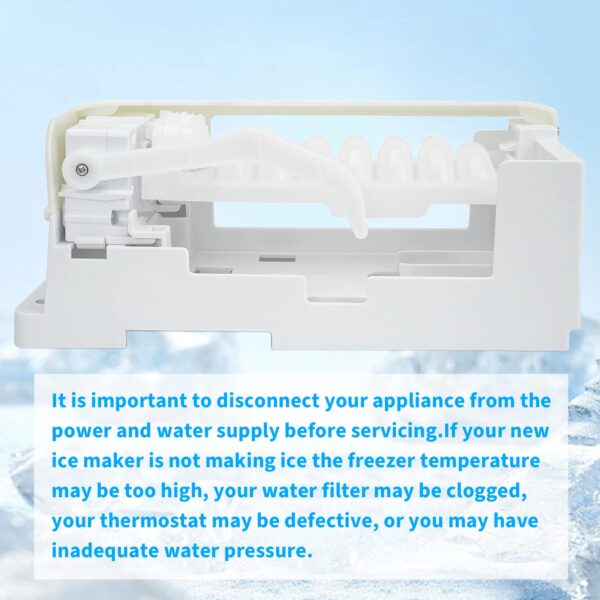DA97-07603B Ice Maker Assembly, Compatible with Samsung Refrigerator - Image 5