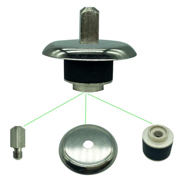 DTAIR Blender Coupling Stud Slinger Pin Kit Replacement for Oster Osterizer Blenders (Pack of 2) - Image 2